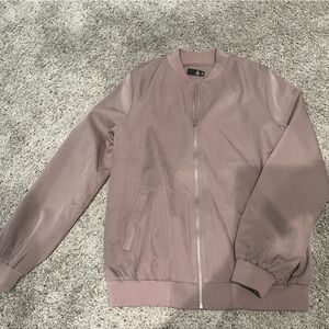 AMPERSAND AVE Mauve Bomber Jacket